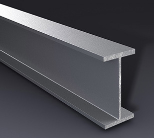 Stainless steel beam example
